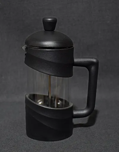 فرنچ پرس شیشه‌ای Yitian گنجایش ۳۵۰ میلی‌لیتر مناسب تهیه قهوه فرانسه و عصاره‌گیری دمنوش