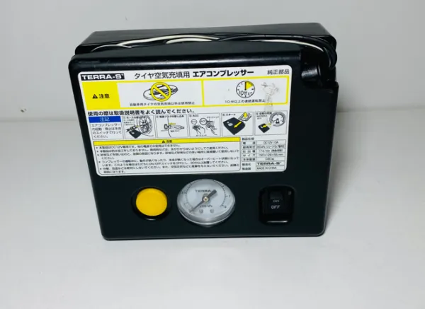 کمپرسور باد فندکی بنز Terra-S ژاپن مناسب خودرو و شاسی‌بلند با فشارسنج تعبیه‌شده
