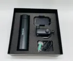 پک هدیه خودرویی کد 108 شامل فلاسک یونیک استیل 304، شارژر فندکی USB و پایه نگهدارنده گوشی