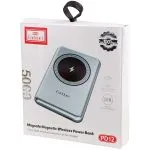 پاور بانک بی سیم فست شارژ 5000 ارلدام Earldom ET PD12 QC PD 20W