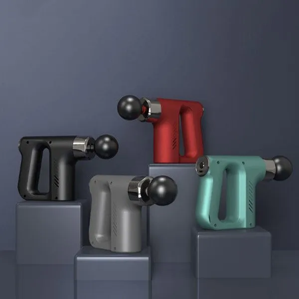 ماساژور حرکتی، ضربه_ای و لرزشی مدل CQL SY_740 نمایش سریهای ماساژور تفنگی KH-740 شامل سری گرد، تخت، U شکل و نوکتیز