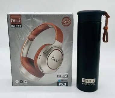 باکس هدیه سازمانی CB39 با تراول ماگ اینجوی و هدفون BW HF9