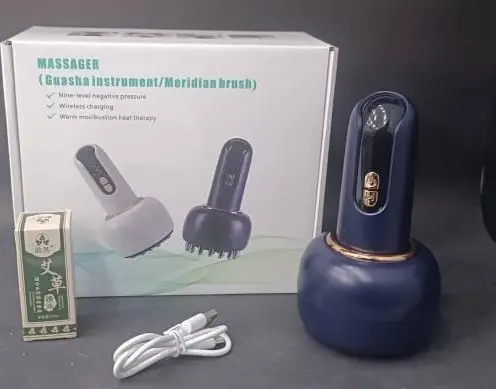 ماساژور و بادکش شارژی بدن مدل GUASHA instrument با طراحی ارگونومیک و مکش حرارتی