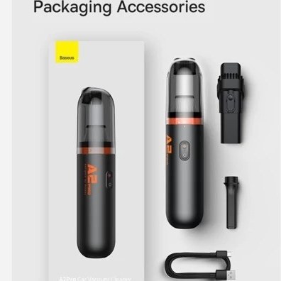 جارو شارژی خودرو بیسوس مدل A2 Pro