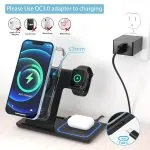 شارژر وایرلس 3 در 1 تاشو (Wireless Charging Station) - تصویر 3