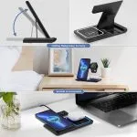 شارژر وایرلس 3 در 1 تاشو (Wireless Charging Station) - تصویر 5