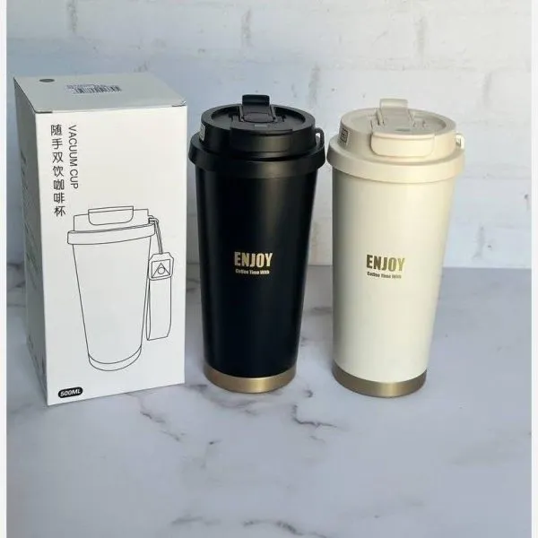 تراول ماگ اینجوی 500 میل دوحالته برند ENJOY1