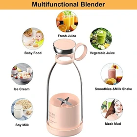 شیکر شیائومی Fresh Juice با طراحی جمع‌وجور، موتور ۵۰ وات و باتری ۱۴۰۰ میلی‌آمپرساعتی