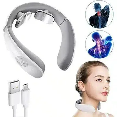ماساژور گردنی شارژی 3D مدل B89 با دو سر ماساژ چرخان