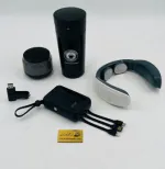 پک هدیه مدیریتی کد CB85 با طراحی مدرن و پنج کالای دیجیتال و کاربردی برای هدیه سازمانی