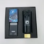 پک هدیه مدیریتی CB88 شامل تراول ماگ، ماوس بی‌سیم و پایه نگهدارنده موبایل نیتو در بسته‌بندی شکیل سازمانی