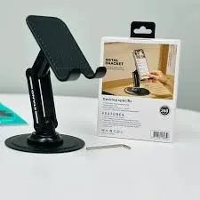 پایه نگهدارنده گوشی Z12 رومیزی تاشو با قابلیت چرخش ۳۶۰ درجه و پدهای ضدلغزش سیلیکونی